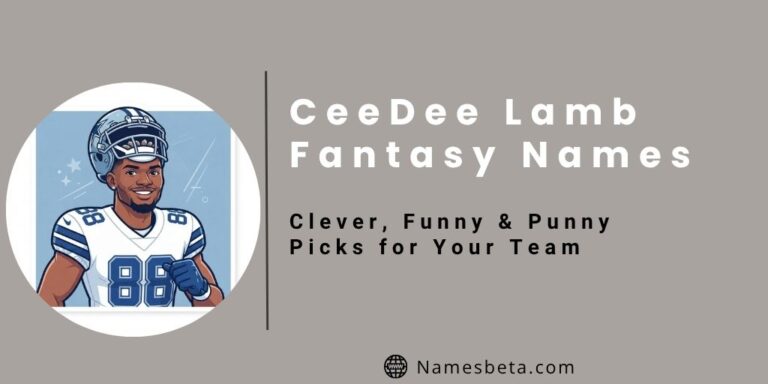 CeeDee Lamb Fantasy Names: 176+ Clever, Funny & Punny Picks for Your Team