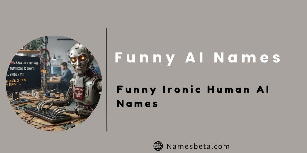 Funny Ironic Human AI Names