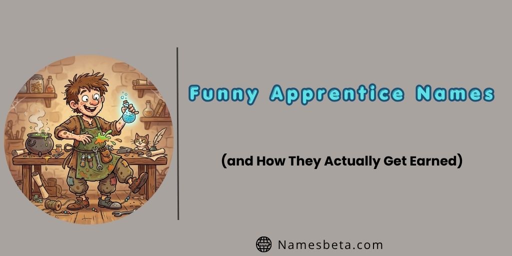 Funny Apprentice Names (and How They Actually Get Earned)