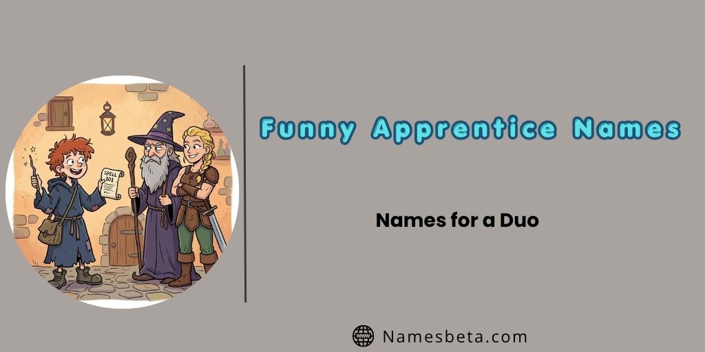 Funny Apprentice Names for a Duo
