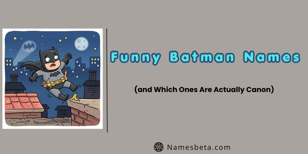 Funny Batman Names (and Which Ones Are Actually Canon)