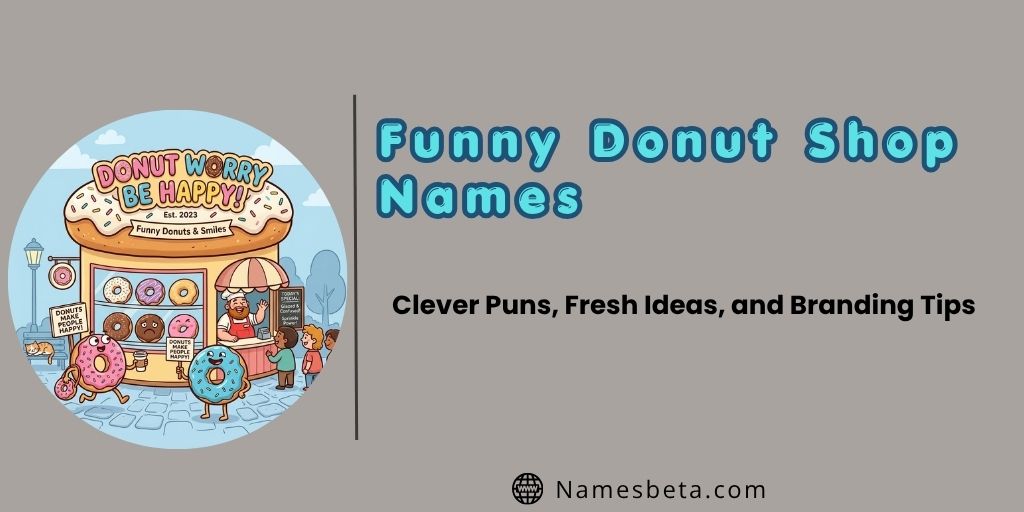 Funny Donut Shop Names: Clever Puns, Fresh Ideas, and Branding Tips