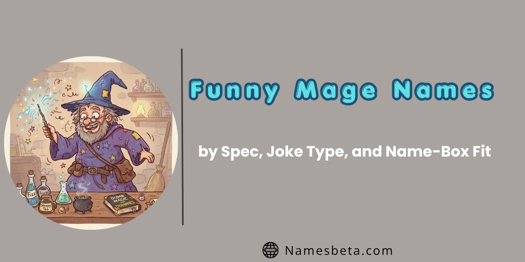 60 Funny Mage Names by Spec, Joke Type, and Name-Box Fit