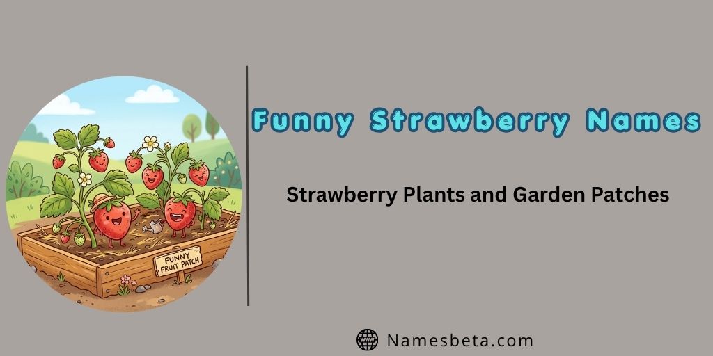 Funny Names for Strawberry Plants and Garden Patches